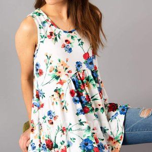 Agnes and Dora sleeveless muse top Size Small